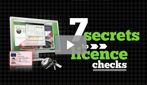 7 Secrets to licence checks video