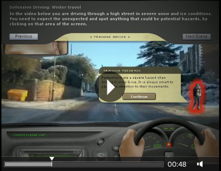 Watch Driving Monitor in action