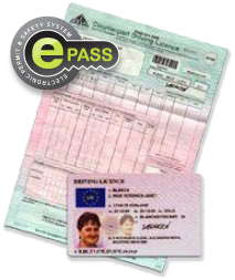 driving licence photocard and ePass