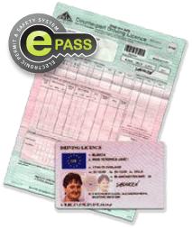 driving licence photocard and ePass