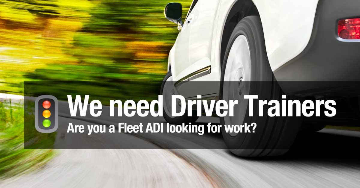 Fleet driver trainers wanted